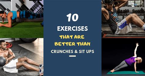 10 Better Alternatives Than Crunches And Sit Ups With Videos