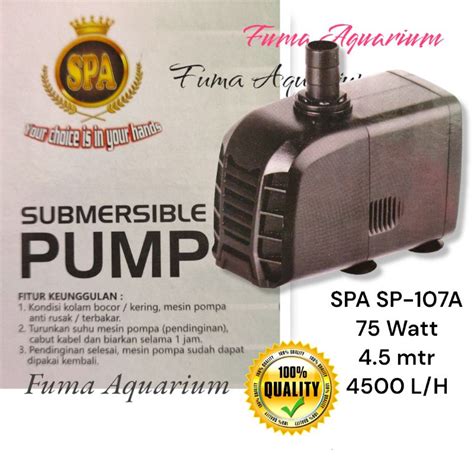 Jual Mesin Pompa Celup Sakkai Pro SPA SP 107A Mesin Filter Kolam