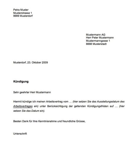 Vorlage Kündigung Arbeitsvertrag Word Dein Schritt für Schritt Guide