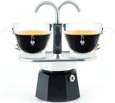 Bialetti 2 Cups Mini Express BLACK Stovetop Espresso Maker | Creative ...