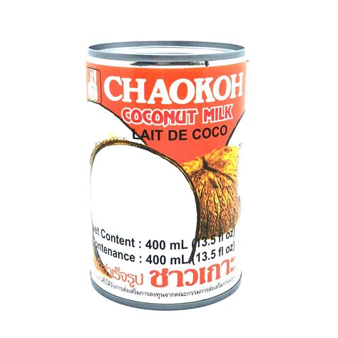 Chaokoh Coconut Milk 400ml Amores Oriental Mart