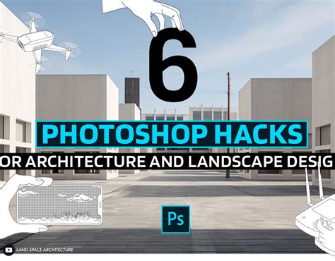 6 Photoshop Hacks For Architecture And Landscape Design Behance