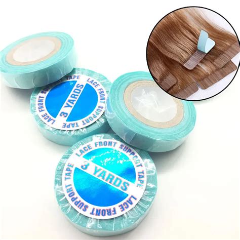 1 Roll 3 Yards Double Sided Adhesive Tape Skin Weft Tape Hair