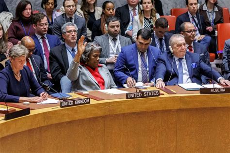 El Consejo De Seguridad De La Onu Aprueba Alto El Fuego En Gaza Los