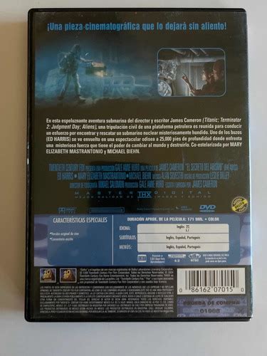 El Secreto Del Abismo The Abyss James Cameron Dvd Meses Sin Intereses