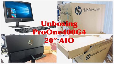 Hp Proone 400 G4 20” Aio Pc Silent Review Unboxing 2019 Youtube