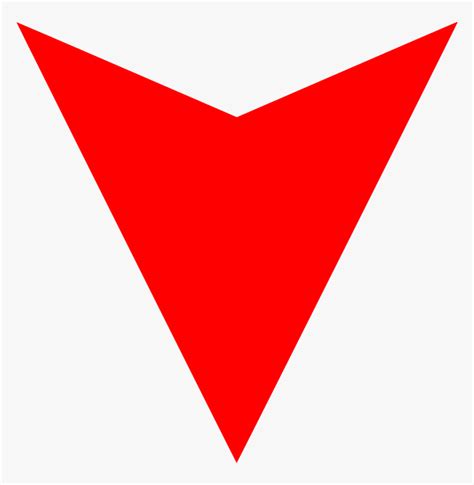 Red Arrow Down Down Arrow Png Transparent Png Kindpng