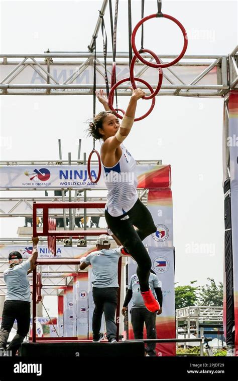 Pasig City Philippines Nd Apr A Contestant Participates In