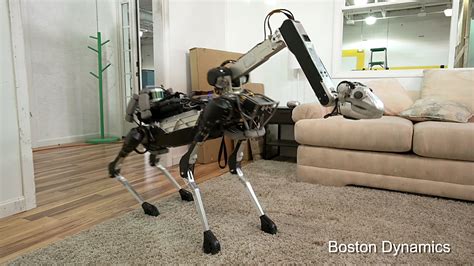 Spotmini A New All Electric Robot By Boston Dynamics That Resembles A