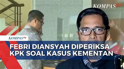 Febri Diansyah Ungkap Pernah Diminta Asesmen Untuk Kementan Saat Kasus