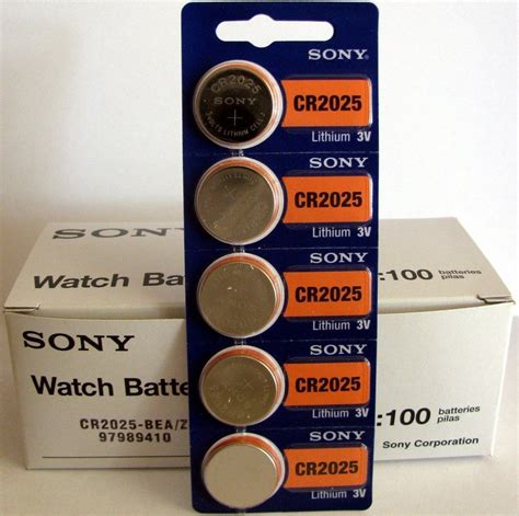 Pila Bater A Cr Sony Blister De Unid Vencen Mercado Libre