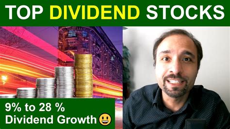 Top Fast Dividend Grower Stocks For Passive Income In Youtube