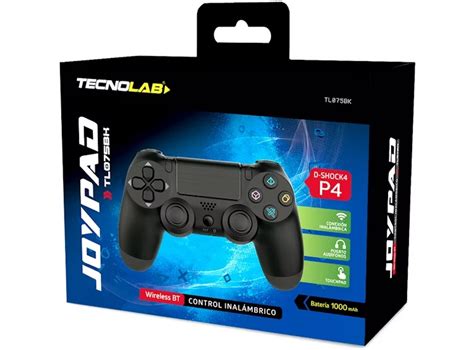 Joystick Tecnolab Inalambrico Ps Pc Negro Sotocopias Cl