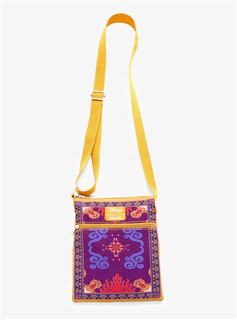 Loungefly Disney Aladdin Magic Carpet Passport Crossbody Bag Hot