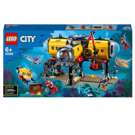 LEGO City: Ocean Exploration Base Underwater Set (60265) Toys | Zavvi US