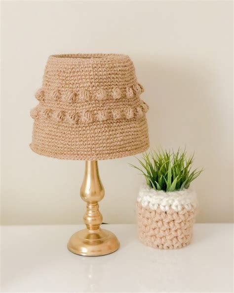 14 Free Crochet Lampshade Patterns For All Lamp Types DIYsCraftsy