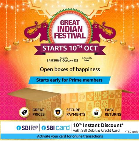 Amazon Great Indian Festival To Start From October