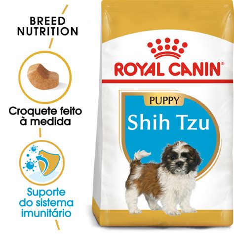 Ração Para Cachorro Shih Tzu - Royal Canin Shih Tzu Puppy - Ração seca para cachorro de raça