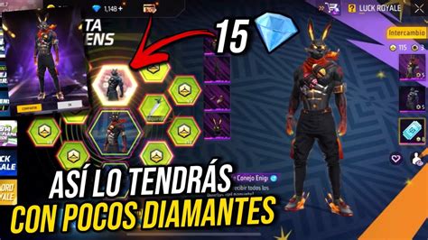 CÓMO SACAR LA SKIN CONEJO ENIGMÁCTICO CON POCOS DIAMANTES CÓMO SACAR