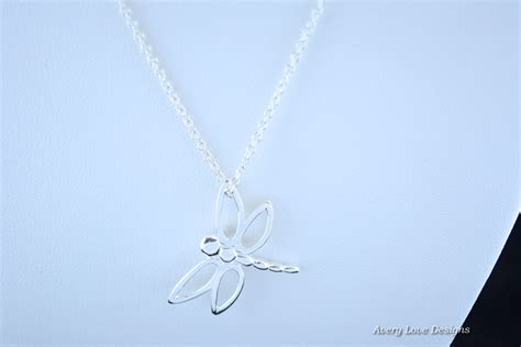 Dragonfly Sterling Silver Necklace