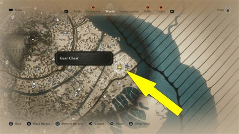 Great Garrison Gear Chest Location Assassin S Creed Mirage