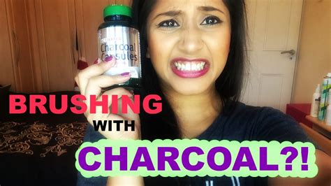 How To Whiten Teeth Using Activated Charcoal Youtube