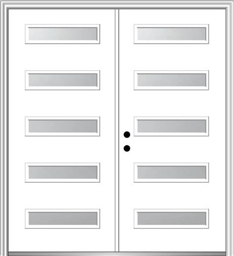 National Door Company X Fiberglass Smooth Primed Lite