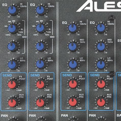 Alesis Multimix Usb Fx Channel Mixer With Effects Usb Audio