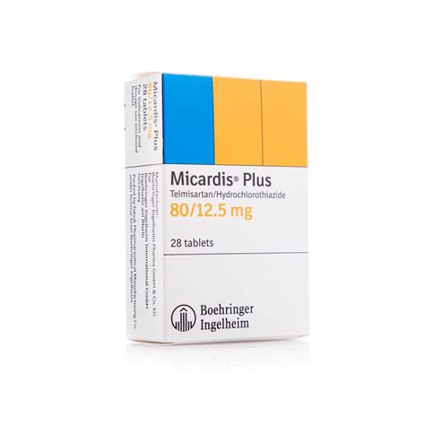 Micardis Plus 80125mg Tab 28s