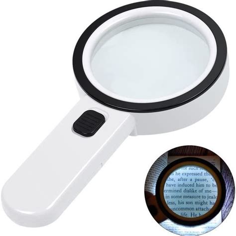 Loupe De Lecture Clair Eloupe X Avec Led Lumi Reloupe