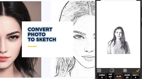 How To Convert Photo Into Sketch Youtube