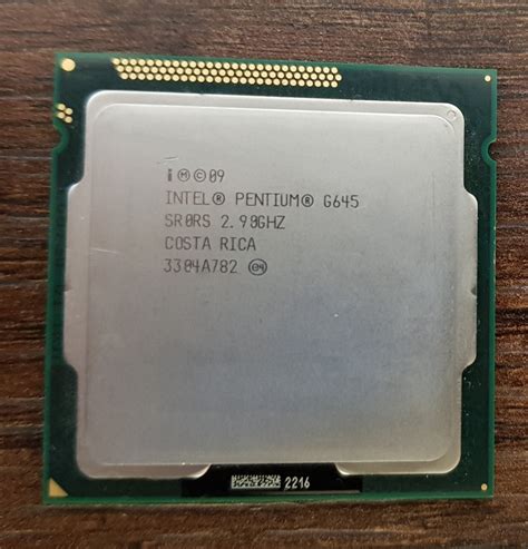 Procesador Intel Pentium G645 2.9ghz Lga 1155 | Mercado Libre