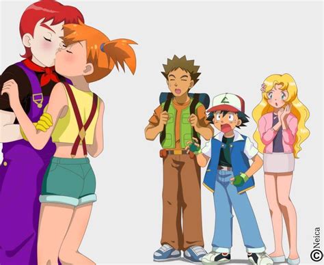 Cm Kiss By Neica 92 On Deviantart Ash And Misty Ash Pokemon Cool