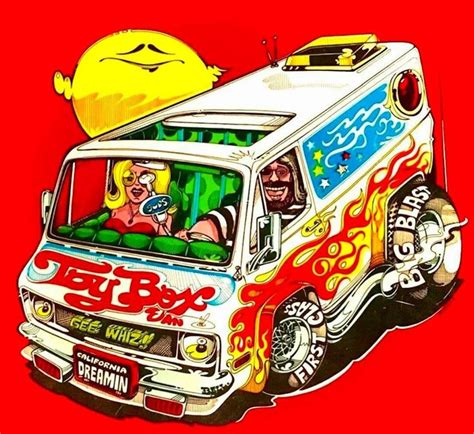 Pin By Randy McDevitt On Vans Art Cars Cartoon Car Drawing Truck Art