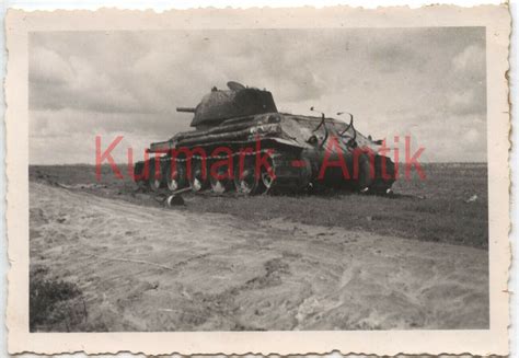 Foto Wehrmacht Infanterie Regt Russland Beute Panzer T Postimages