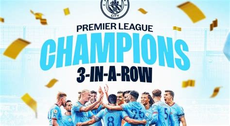 Man City Win Premier League For Third Successive Season After Arsenal