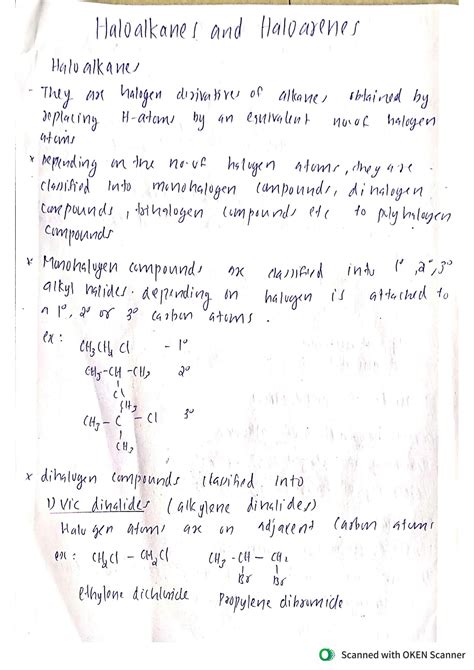 Solution Haloalkanes And Haloarenes Jee Notes Studypool