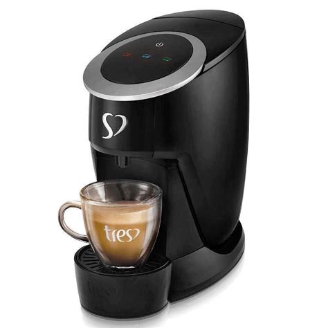 Cafeteira Espresso TRES Touch Automática Multibebidas Preta