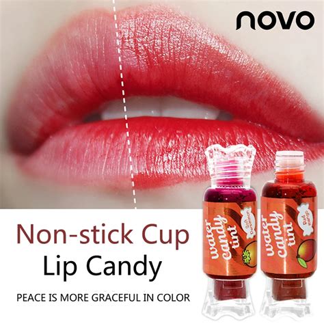 Buy Novo Brand Nutritious Candy Lip Gloss Korean Style Cosmetics Waterproof