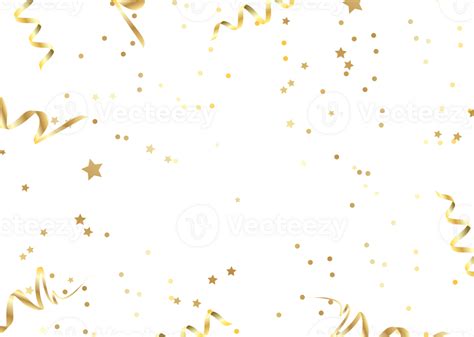 Festive Serpentine And Confetti 35630125 PNG