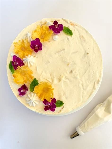 Tropical Coconut Cream Cheesecake No Bake Easy Summer Cheesecake