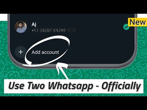 How To Use Two Whatsapp In One Phone Youtube