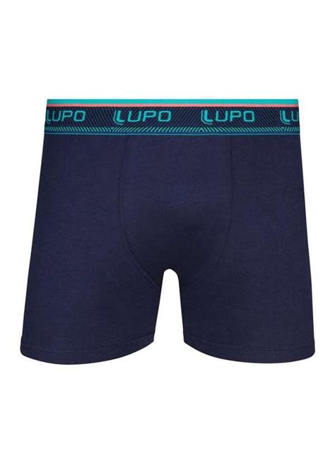 Cueca Boxer Lupo 784 048 2805 Marinho Meias Sao Jorge