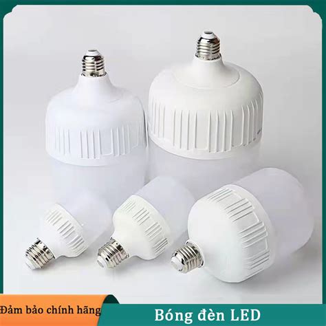 Bóng đèn LED trụ tròn 5W 10W 20W 30W 40W 50W LED bóng đèn led bulb