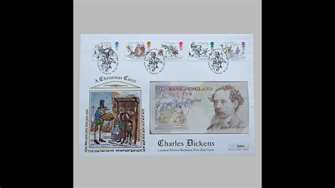 Charles Dickens A Christmas Carol Th Anniversary Banknote