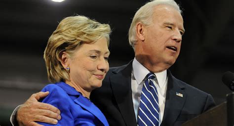 2016 Election Hillary Clinton And Joe Bidens Awkward Friendship