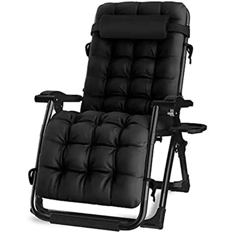 Oversized Zero Gravity Chair Lawn Recliner Reclining Patio Lounger