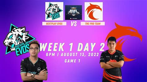 NXPE Vs TNC GAME 1 MPL S10 Mpl Mplphilippines Mlbb YouTube