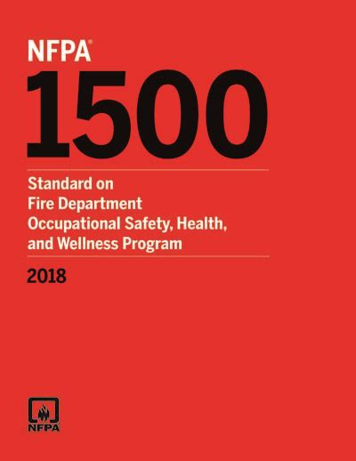 Nfpa 1500 2018 Nfpa 1500 Standard On Fire Department Occupational