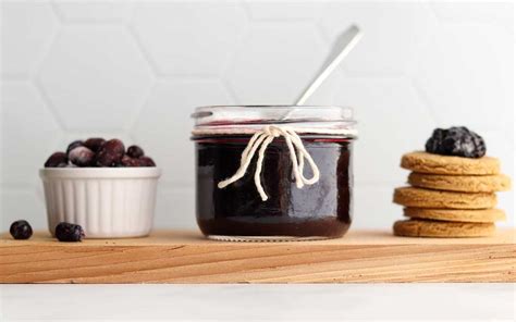 Haskap Berry Jam Recipe Sugar Free